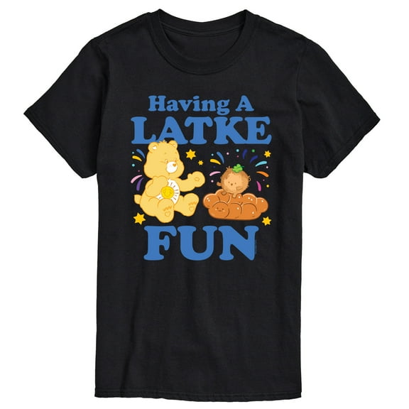 Care Bears - Having A Latke Fun - Men's Short Sleeve Graphic T-Shirt