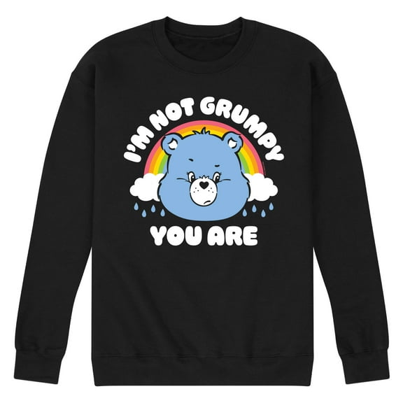 Care Bears - Im Not Grumpy You Are - Men's Crew Fleece Sweatshirt