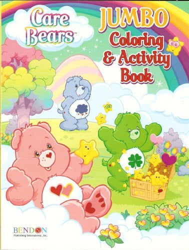 Pre-Owned Care Bears Jumbo Coloring & Activity Book - American Greeting ...