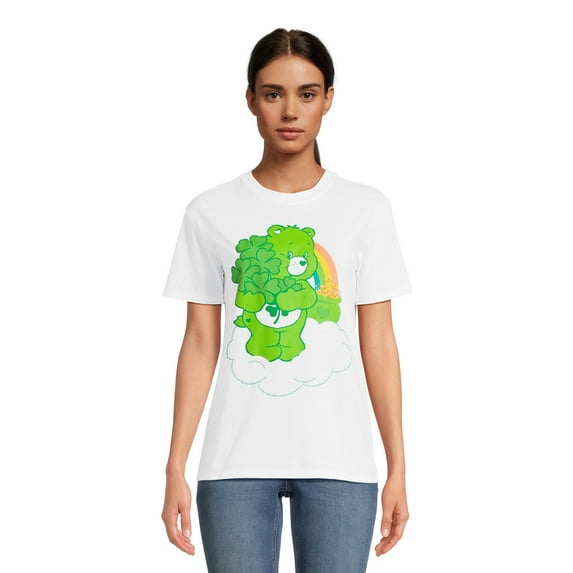 Care Bears Juniors Graphic Tee with Short Sleeves, Sizes XS-XXXL