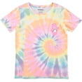 thumbnail image 1 of Care Bears Ladies Fashion Shirt - Ladies Classic Clothing - Cheer Friend Funshine Good Luck Tie Dye Tee, 1 of 7