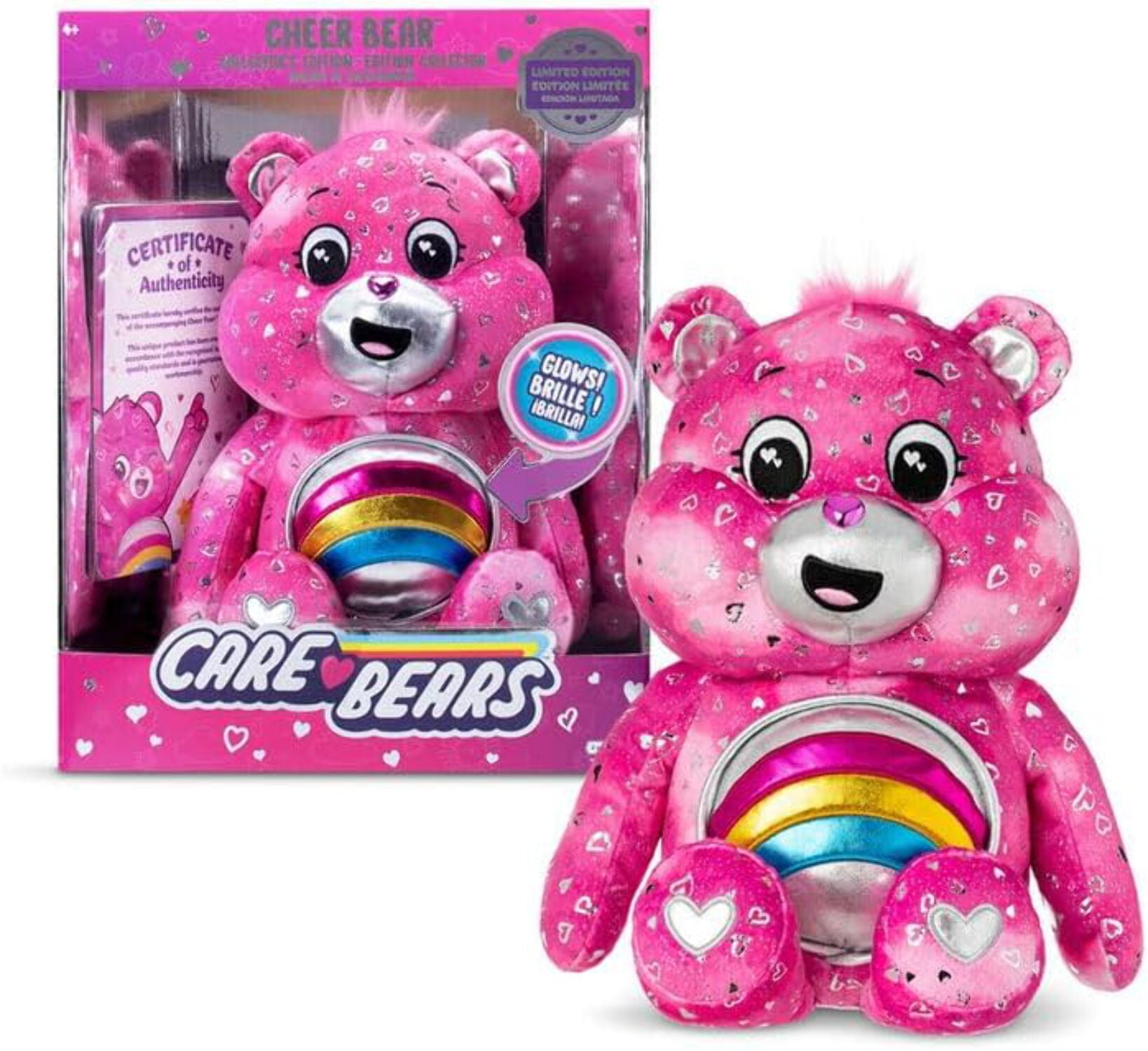 海外限定品CARE BEARS CHEER BEARコレクターズエディション Care Bears Special Collector's Edition Cheer Bear | TTPM