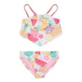thumbnail image 1 of Care Bears Little Girls Print Tankini Swimsuit with UPF50+, 2-Piece, Sizes 4-8, 1 of 1