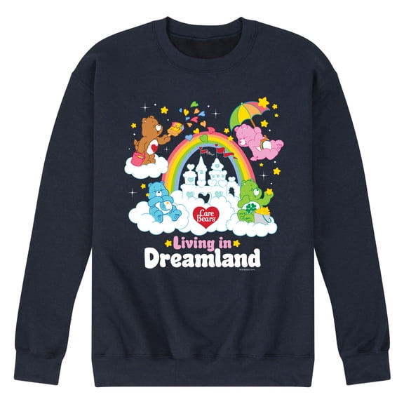 Care Bears - Living In Dreamland - Men's Crew Fleece Sweatshirt