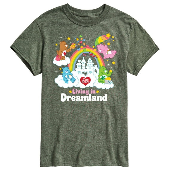 Care Bears - Living In Dreamland - Men's Short Sleeve Graphic T-Shirt