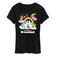 thumbnail image 1 of Care Bears - Living In Dreamland - Women's Short Sleeve Graphic T-Shirt, 1 of 5