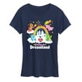 thumbnail image 1 of Care Bears - Living In Dreamland - Women's Short Sleeve Graphic T-Shirt, 1 of 5