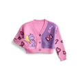 thumbnail image 1 of Care Bears Button Down V Neck Cardigan with Long Sleeves, Sizes XS-XL, 1 of 3