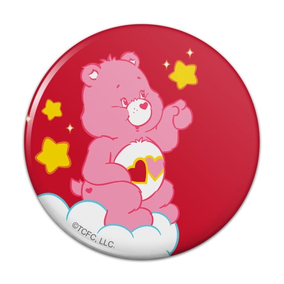 Care Bears Love-A-Lot Bear Kitchen Refrigerator Locker Button Magnet