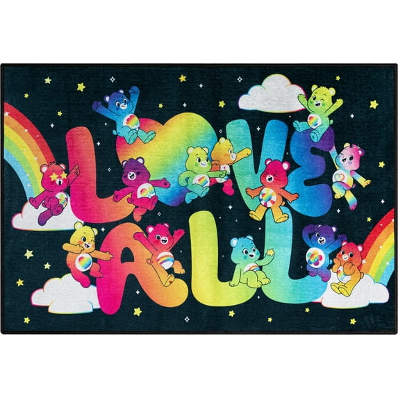 Care Bears Love All 3'3" x 5' Multi Area Rug by Well Woven