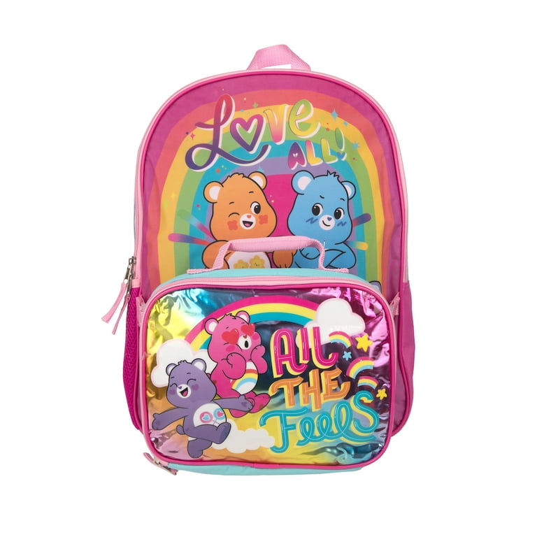 Sac à Dos Care Bears En Toile - Cartoon Minni épaule - Pour Femme - Neuf étiqueté