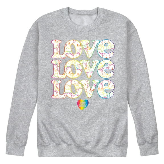 Care Bears - Love Love Love - Men's Crew Fleece Sweatshirt
