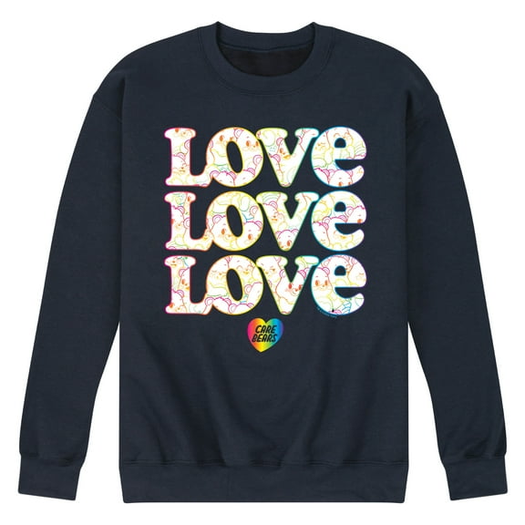 Care Bears - Love Love Love - Men's Crew Fleece Sweatshirt