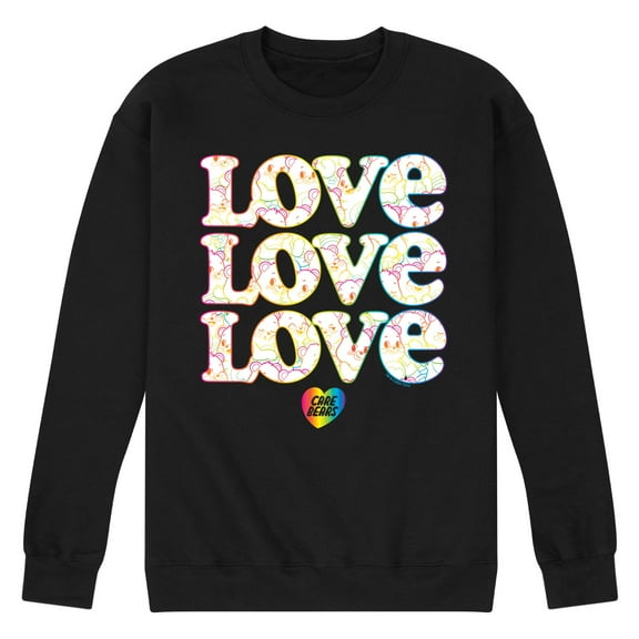 Care Bears - Love Love Love - Men's Crew Fleece Sweatshirt
