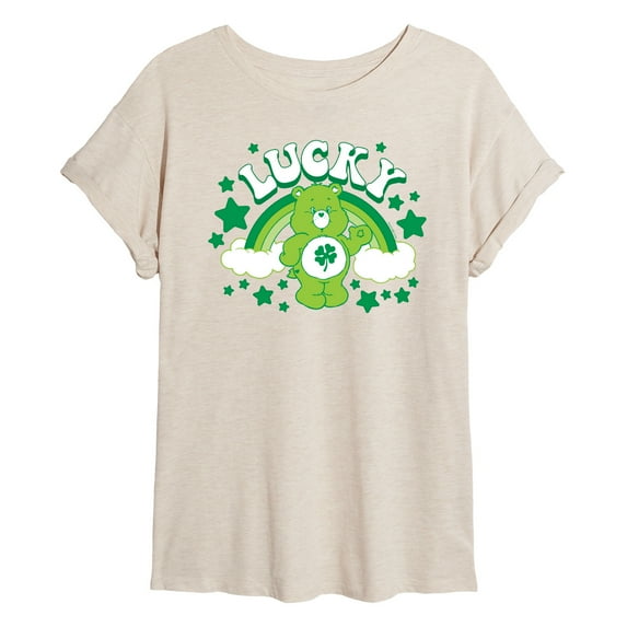 Care Bears - Lucky - Women's Oversized Graphic T-Shirts