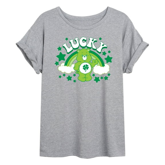 Care Bears - Lucky - Women's Oversized Graphic T-Shirts