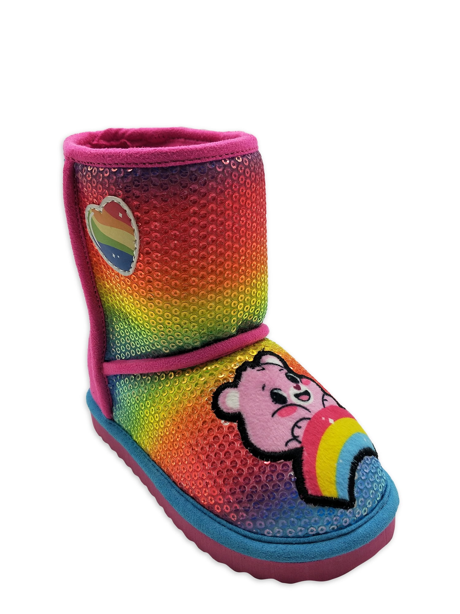 rainbow genuine shearling lined boot