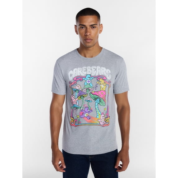 Care Bears Men's and Big Men's Dazed and Enthused Graphic Tee, Sizes S-3XL