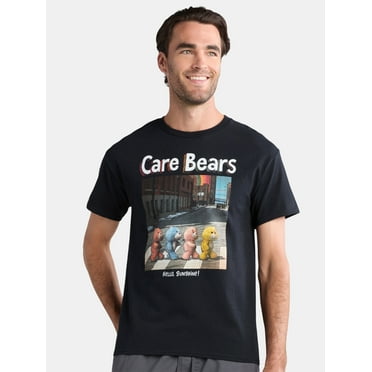Care Bears Men's and Big Men's Sunshine Crosswalk Graphic Tee, Sizes S-3XL