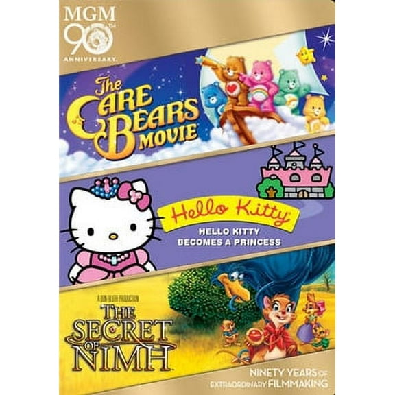 Care Bears Movie / Hello Kitty Becomes A Princess / Secret Of NIMH (DVD)