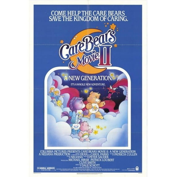 Care Bears Movie II A New Generation Movie Poster (11 x 17)