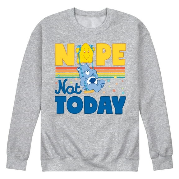 Care Bears - Nope Not Today - Men's Crew Fleece Sweatshirt