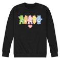 thumbnail image 1 of Care Bears - Pastel Bear Group Lineup - Men's Crew Fleece Sweatshirt, 1 of 5