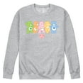 thumbnail image 1 of Care Bears - Pastel Bear Group Lineup - Men's Crew Fleece Sweatshirt, 1 of 5