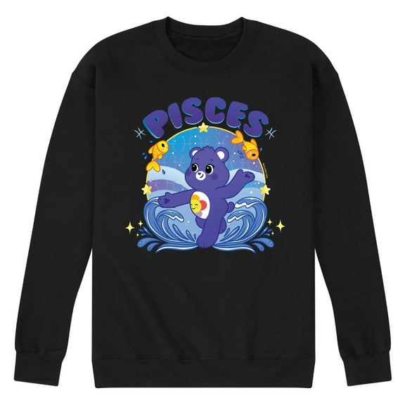 Care Bears - Pisces Harmony Bear -Men's Crew Fleece Sweatshirt