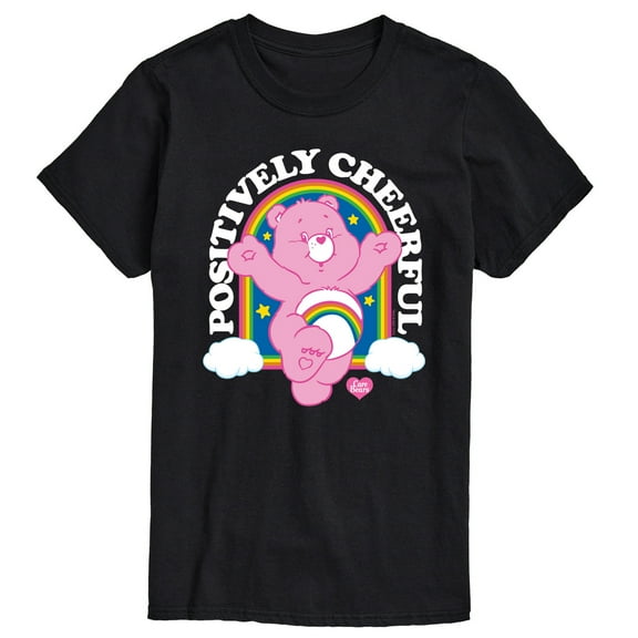 Care Bears - Positively Cheerful - Men's Short Sleeve Graphic T-Shirt
