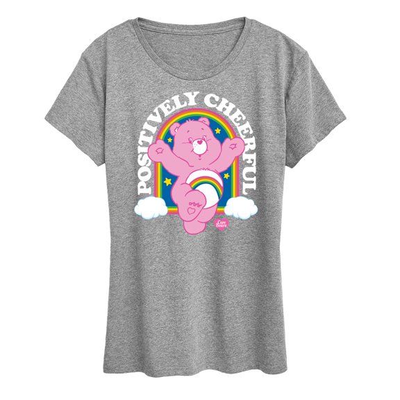 Care Bears - Positively Cheerful - Women's Short Sleeve Graphic T-Shirt