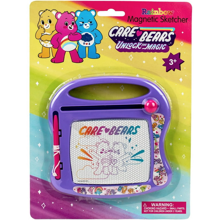  Care Bears Magnetic Board for Kids, Erasable Toddler Drawing  Pad, Magic Sketcher, Sketch & Doodle Travel Toy, Purple : Toys & Games