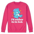 thumbnail image 1 of Care Bears - Rather Be In Bed - Men's Crew Fleece Sweatshirt, 1 of 4