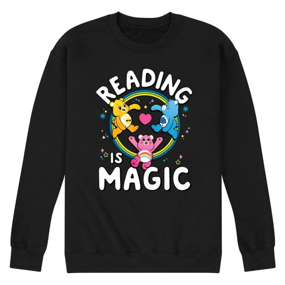 Care Bears - Reading Is Magic - Men's Crew Fleece Sweatshirt