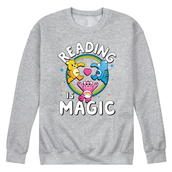 Care Bears - Reading Is Magic - Men's Crew Fleece Sweatshirt