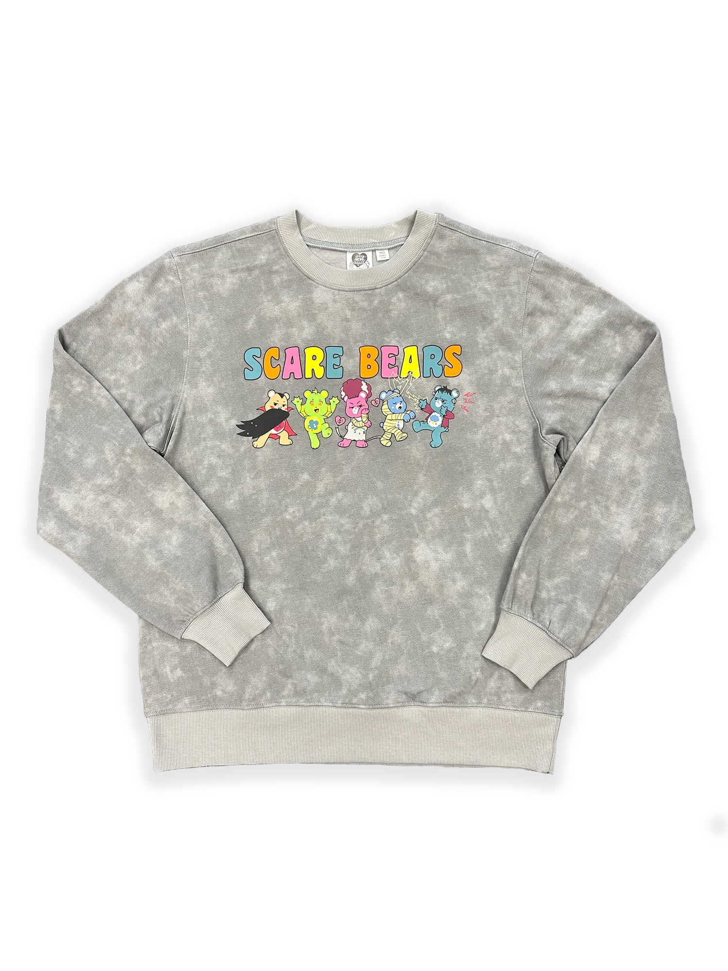 Care Bears Scare Line Up, Long Sleeve Graphic Sweatshirt, Women