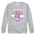 thumbnail image 1 of Care Bears - Share A Smile - Men's Crew Fleece Sweatshirt, 1 of 5