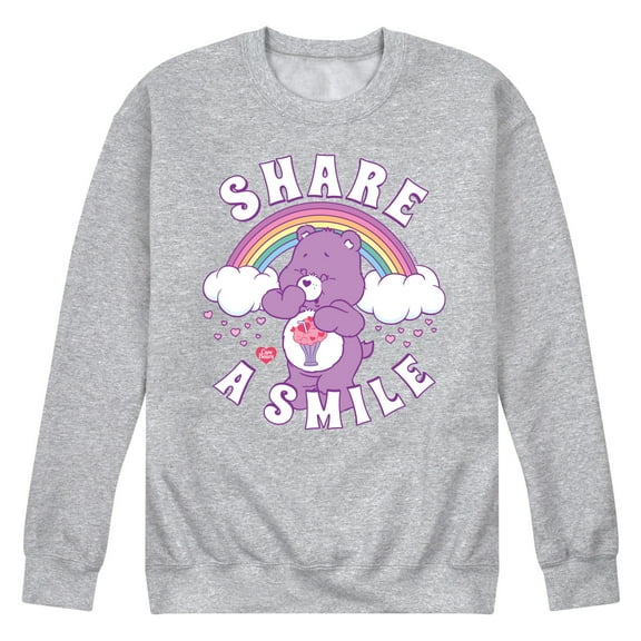 Care Bears - Share A Smile - Men's Crew Fleece Sweatshirt