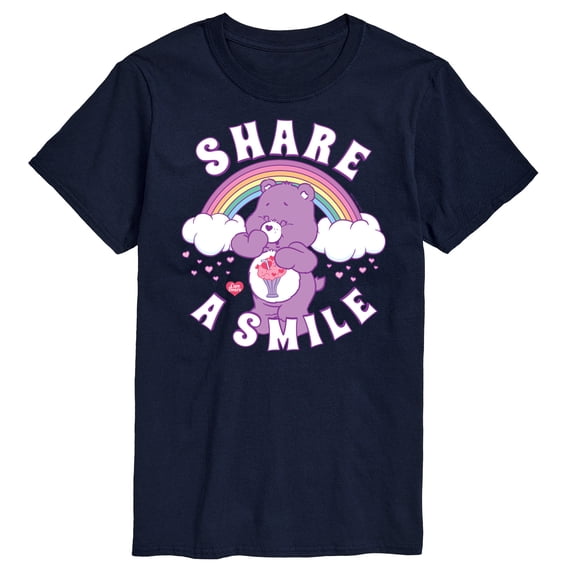 Care Bears - Share A Smile - Men's Short Sleeve Graphic T-Shirt