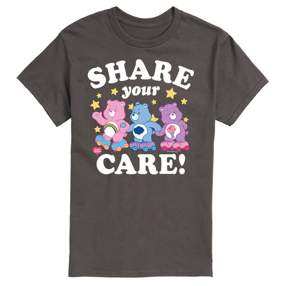 Care Bears - Share Your Care - Men's Short Sleeve Graphic T-Shirt
