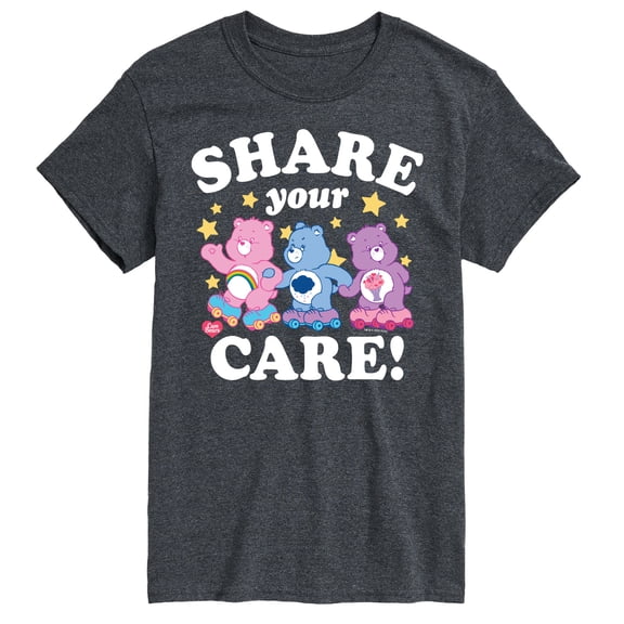 Care Bears - Share Your Care - Men's Short Sleeve Graphic T-Shirt