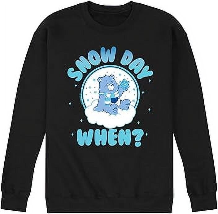 Care Bears - Snow Day When - Men's Crew Fleece Sweatshirt - Walmart.com