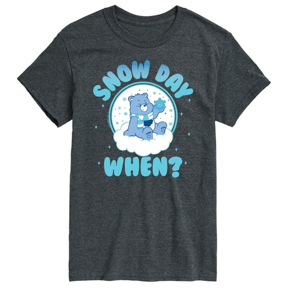 Care Bears - Snow Day When - Men's Short Sleeve Graphic T-Shirt