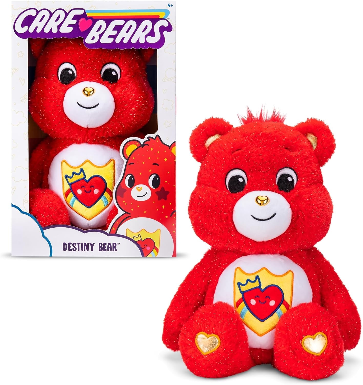 Care Bears Soft Stuffed Animals and Plush Toys, PP Cotton Red