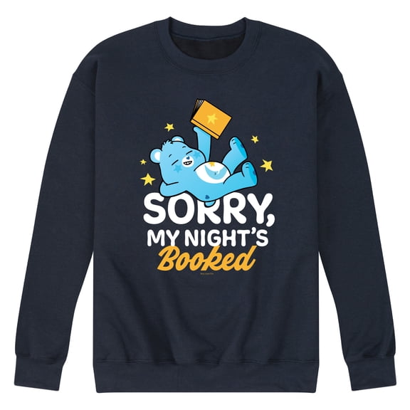 Care Bears - Sorry My Nights Booked - Men's Crew Fleece Sweatshirt