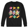 thumbnail image 1 of Care Bears - Space Aliens And Care Bears Grid - Men's Crew Fleece Sweatshirt, 1 of 5
