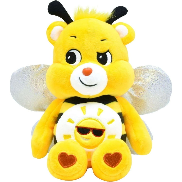 Care Bears Spring Bee Funshine Bear Plush - Walmart.com