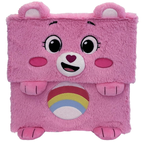Care Bears: Storables 10" Box - Cheer Bear - Pink Character Themed Bin, Fabric Storage Container, Opening Top Lid, Holds Toys, Books & More, Licensed