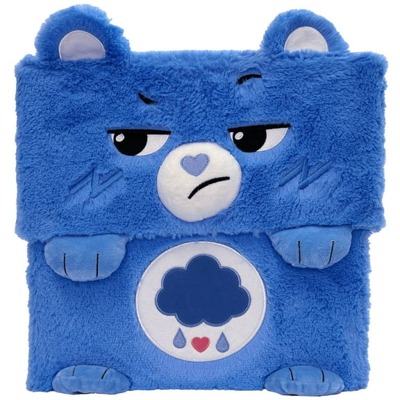 Care Bears: Storables 12" Box - Grumpy Bear - Blue Character Themed Bin, Fabric Storage Container, Opening Top Lid, Holds Toys, Books & More, Licensed