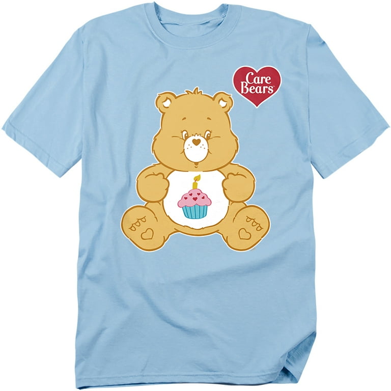 Care Bears T-Shirt Birthday Bear Unisex Graphic Tee for Men - Main Image